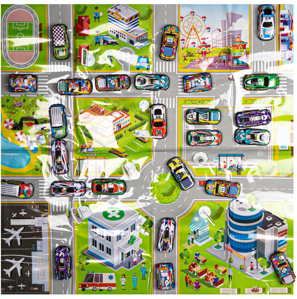 Automobiliukų rinkinys Click4TOYS, 25 vnt.
