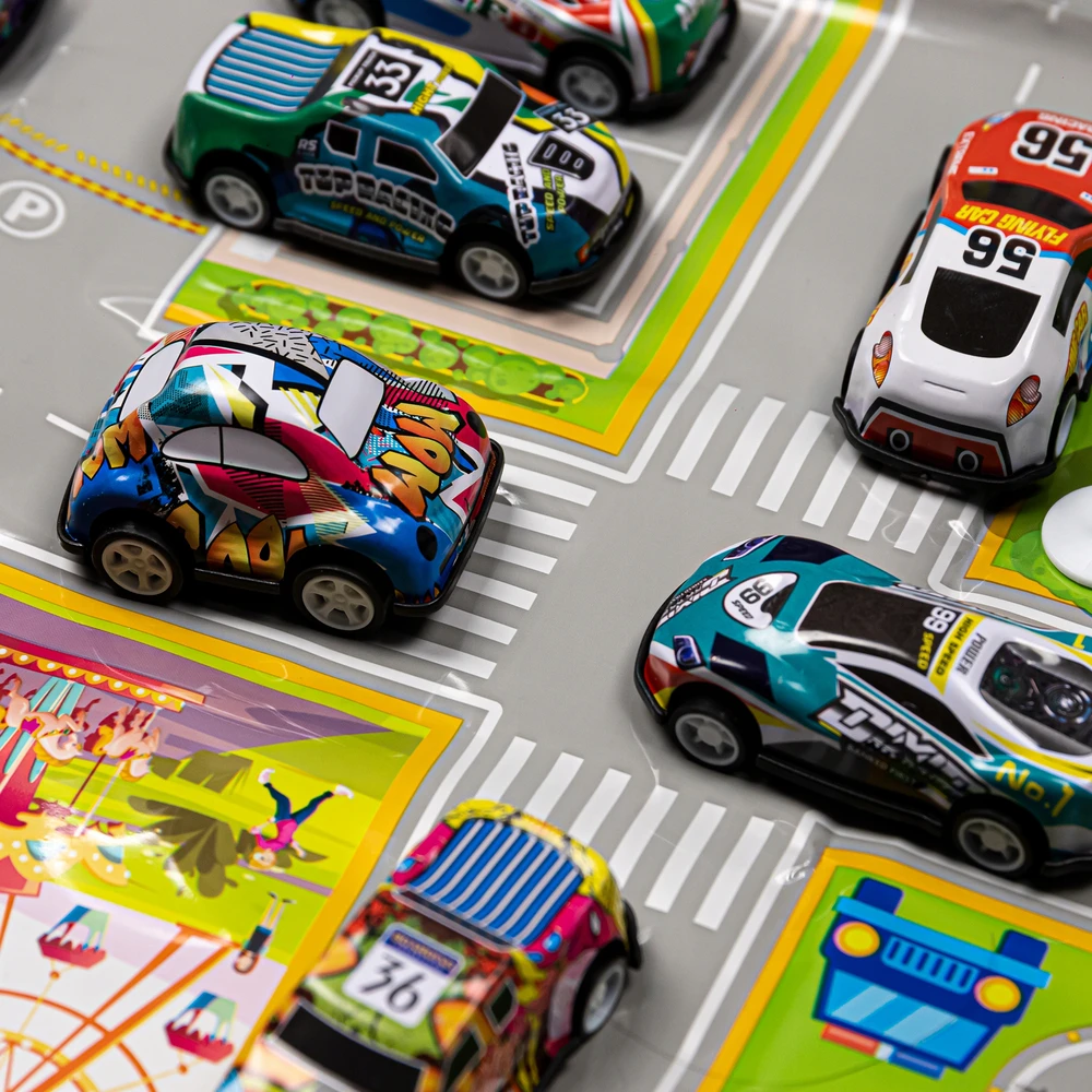 Automobiliukų rinkinys Click4TOYS, 25 vnt.