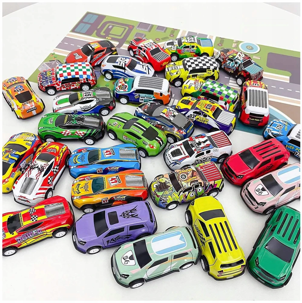 Automobiliukų rinkinys Click4TOYS, 25 vnt.