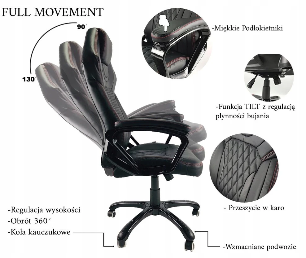 Biuro kėdė Prototype, pilka