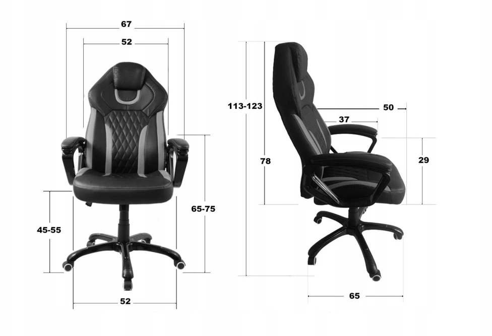 Biuro kėdė Prototype, ruda