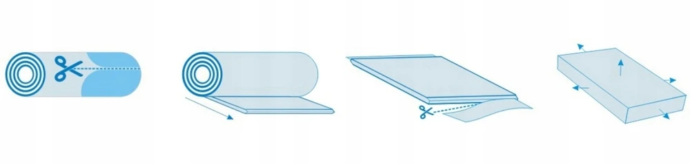 Čiužinys E-goodnight, 90x200 cm