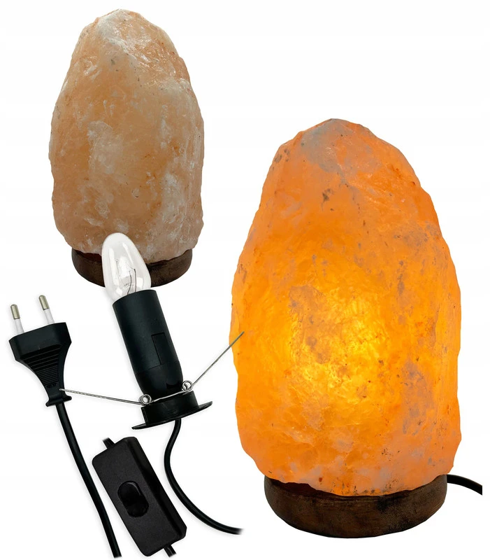 Druskos kristalo lempa LampkiSolne, 3-5kg