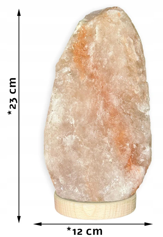 Druskos kristalo lempa LampkiSolne, 4-6kg
