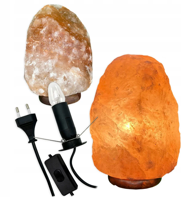 Druskos kristalo lempa LampkiSolne, 5-7kg