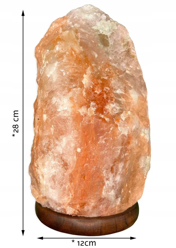 Druskos kristalo lempa LampkiSolne, 8-10 kg