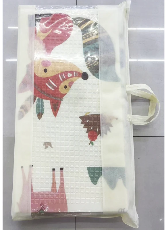 Dvipusis lavinamasis kilimėlis Happy kiddo, 180x150 cm