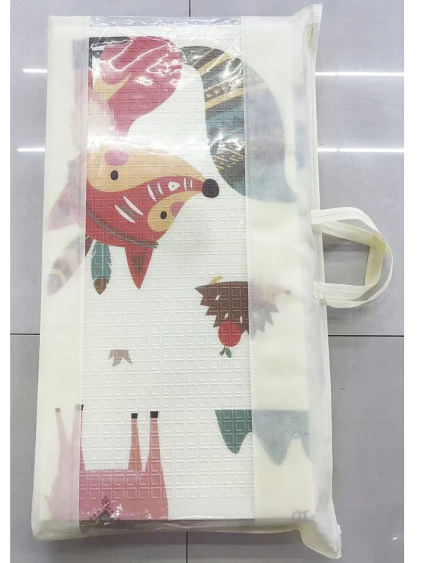 Dvipusis lavinamasis kilimėlis Happy kiddo, 180x150 cm