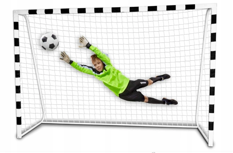 Futbolo vartai Ekspand, 300x200x90 cm
