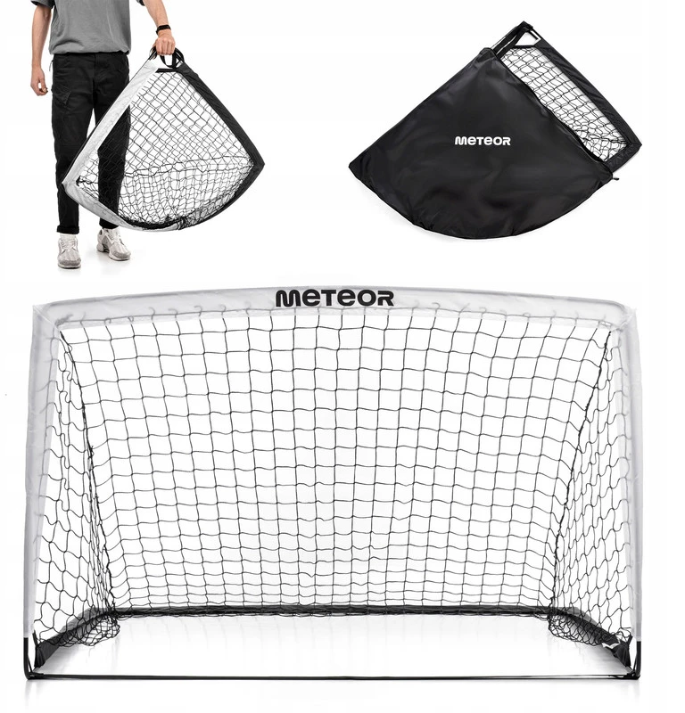 Futbolo vartai Meteor, 120x76x76 cm