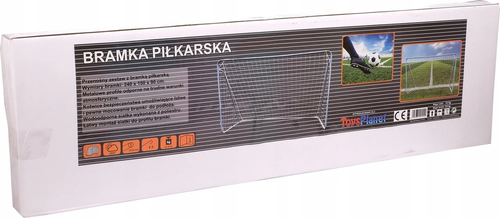 Futbolo vartai ToysPlanet, 240x150x90 cm