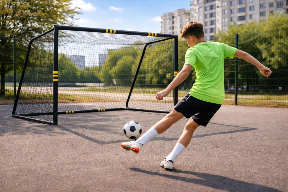 Futbolo vartai ToysPlanet, 240x160x85 cm
