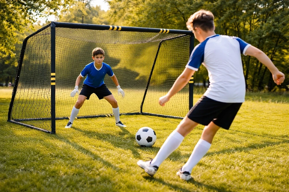 Futbolo vartai ToysPlanet, 240x160x85 cm