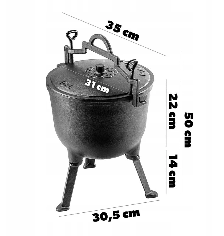 Ketaus katilas Kadax, 10l