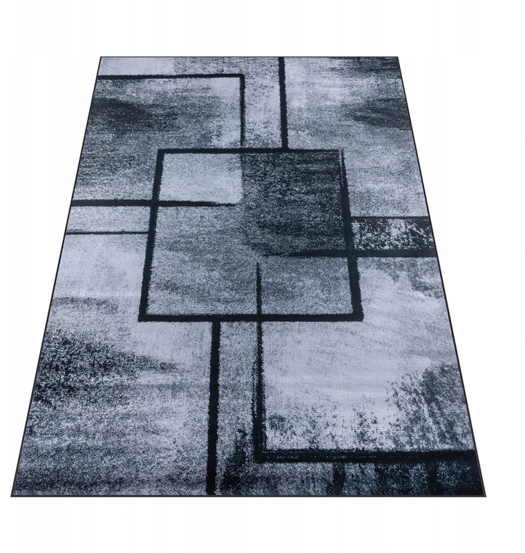 Kilimas Dywanpol, 200x300 cm, pilka/juoda