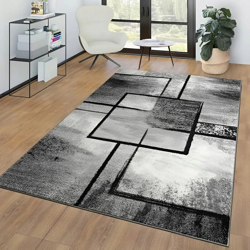 Kilimas Dywanpol, 200x300 cm, pilka/juoda