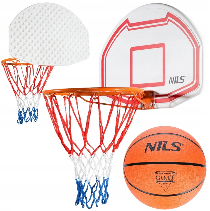 Nils Extreme Krepšinio lankas su tinkleliu Nils, 45cm