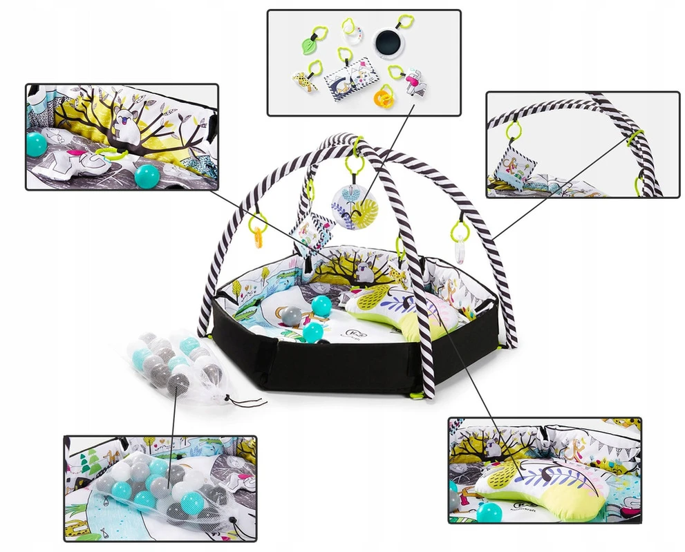 Kindercraft KINDERKRAFT veiklos kilimėlis SmartPlay