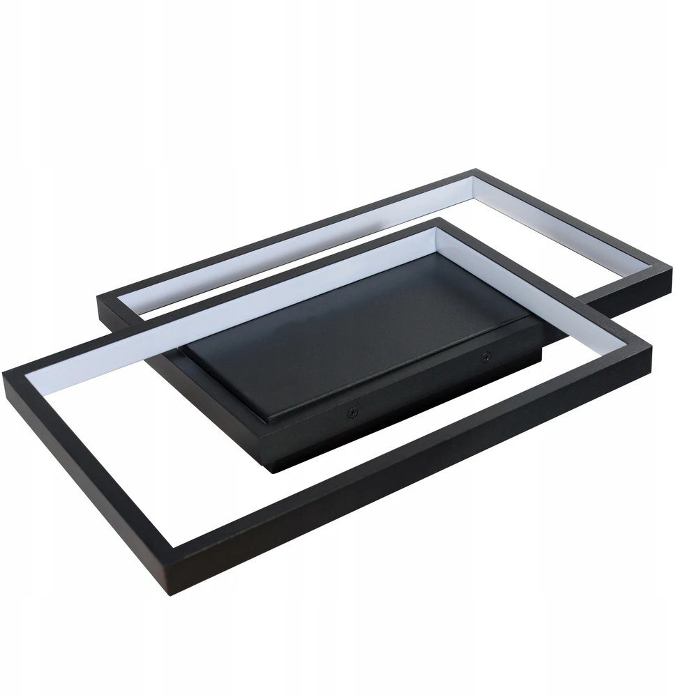 Lubinis šviestuvas Lubinis LED šviestuvas LEDTechnics, 42x30 cm, juodas