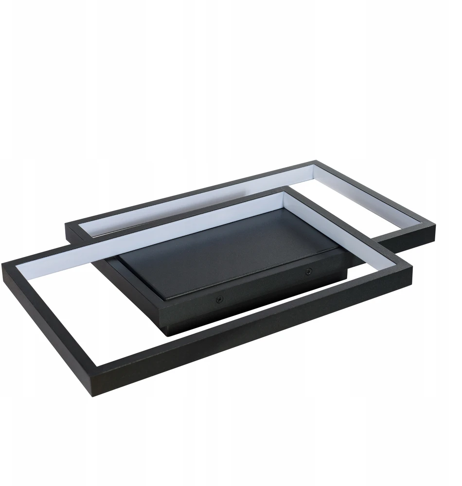 Lubinis šviestuvas Lubinis LED šviestuvas LEDTechnics, 42x30 cm, juodas