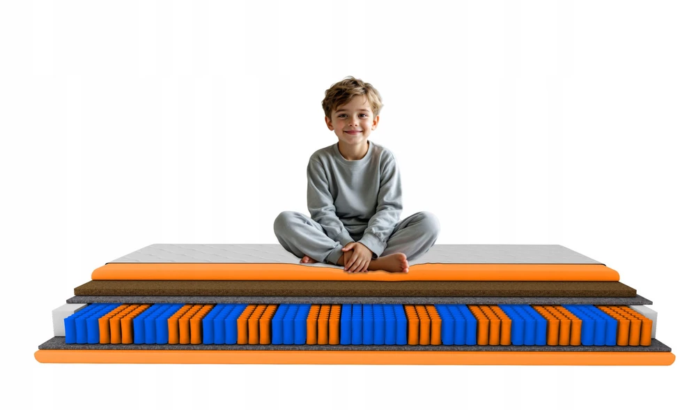 Materace Čiužinys čiužinys TIKO KIDS, 120x200 cm