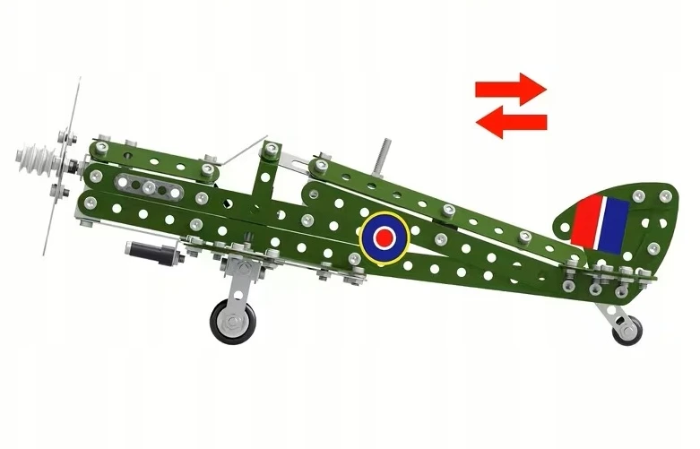 Metalinis konstruktorius MTA, 331 detalės