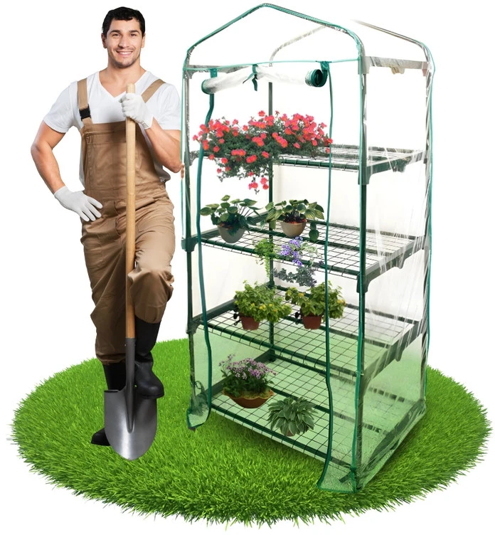 Mini šiltnamis Go garden, 160x69x49 cm