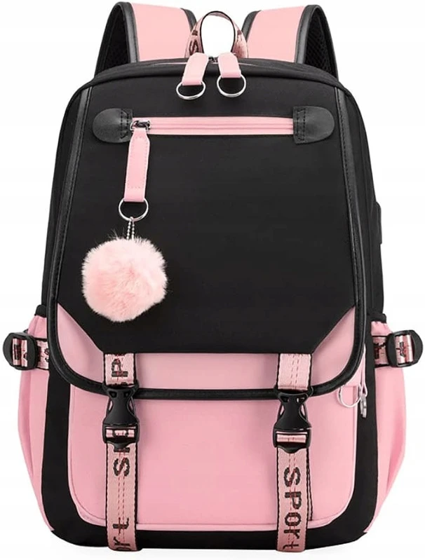 Mokyklinės kuprinės rinkinys Bergens, 37 l,