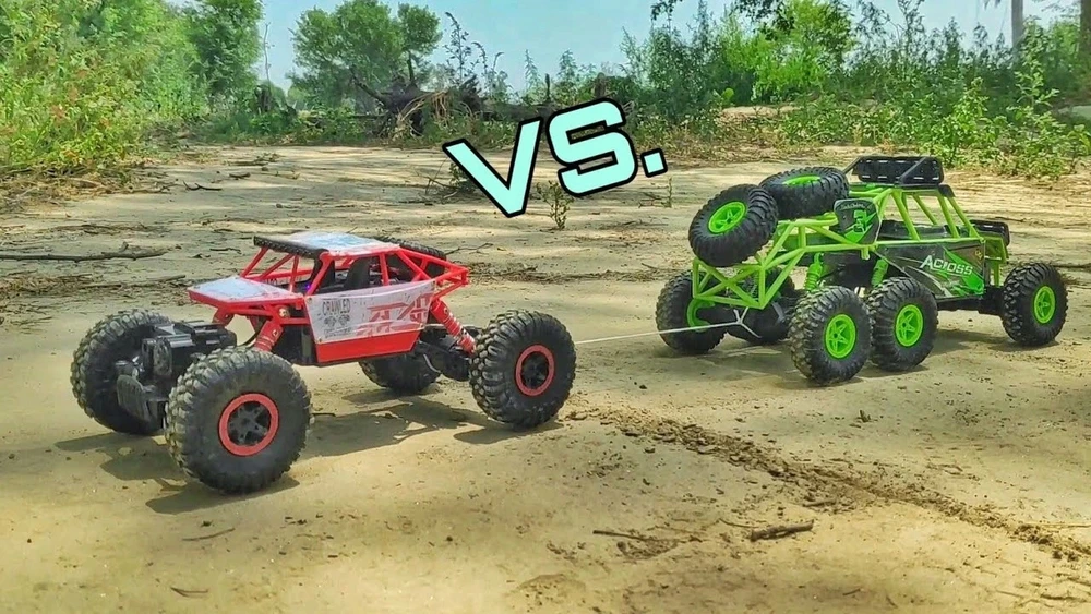 Nuotoliniu būdu valdomas automobilis, 4x4