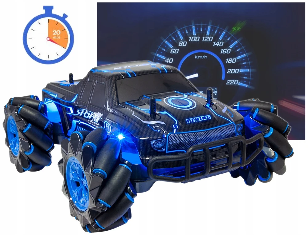 Nuotoliniu būdu valdomas automobilis Stator, mėlynas/juodas