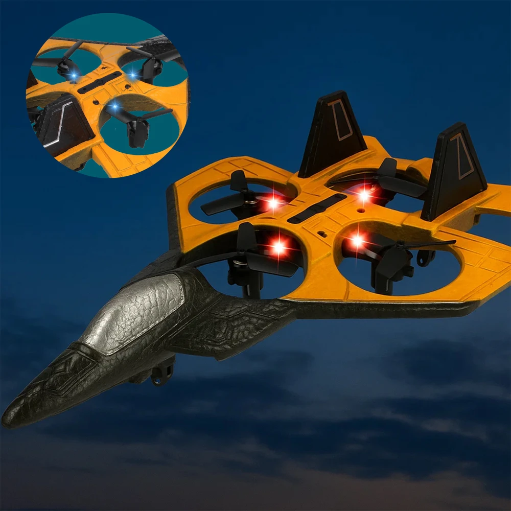Nuotoliniu būdu valdomas dronas Stator, oranžinis