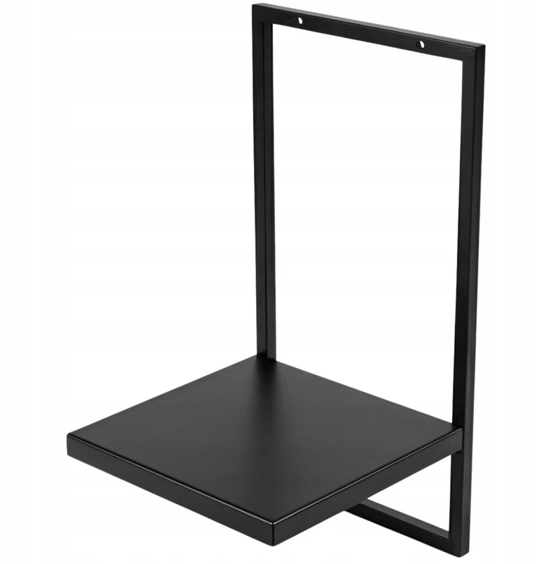 Pakabinamas gėlių stovas Framado, 40 cm, juodas