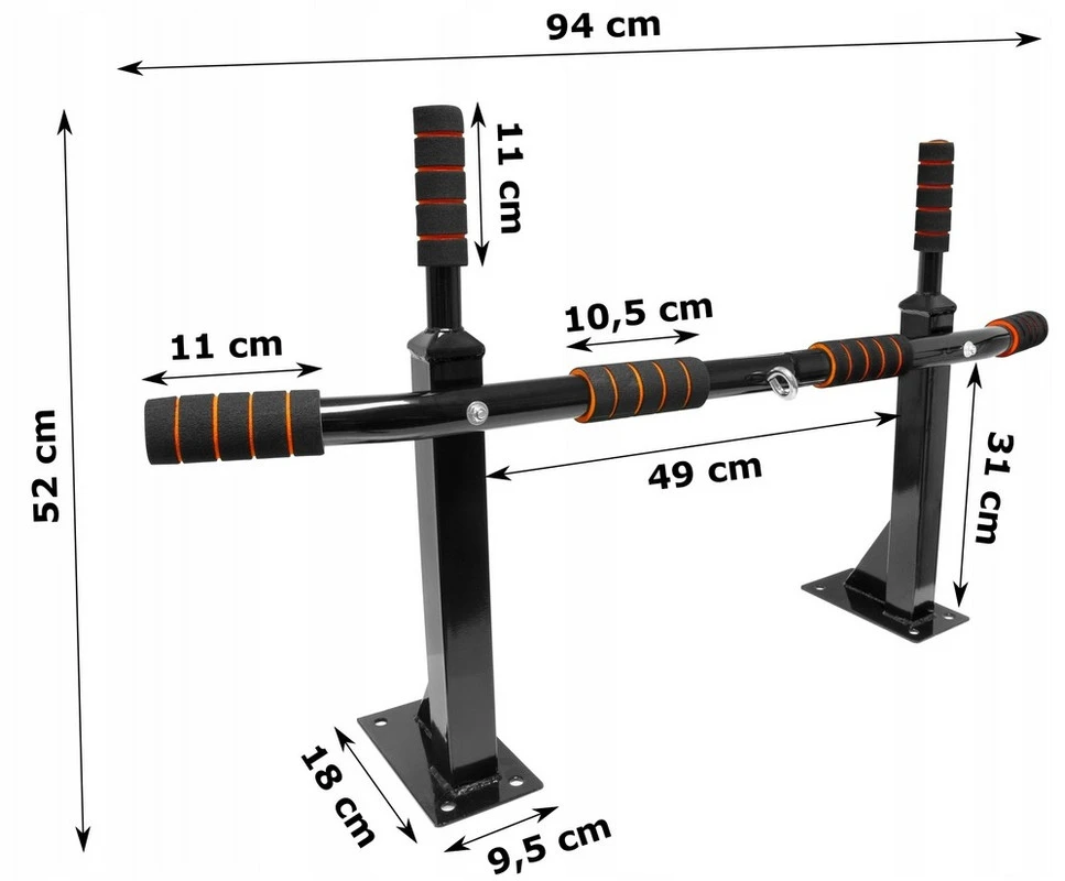 Prisitraukimo strypas Gotel, 94x52 cm