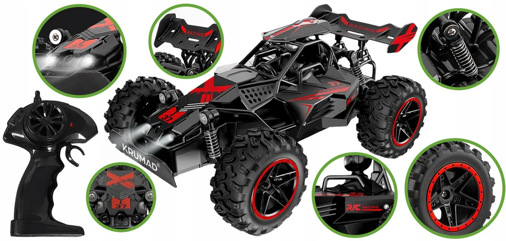 Rc automobilis Krumad