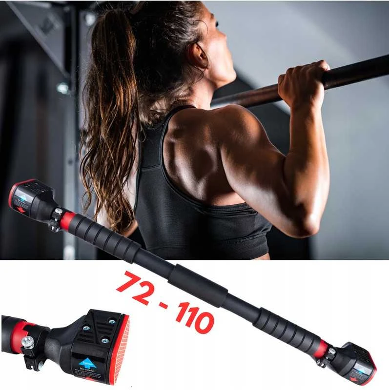 Skersinis prisitrukimams Trex Sport, 60-100 cm, juodas