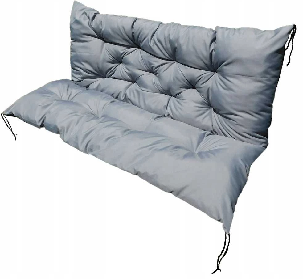 Sodo suoliuko pagalvėlė WBM Sewing, 100x60x50 cm, pilkas