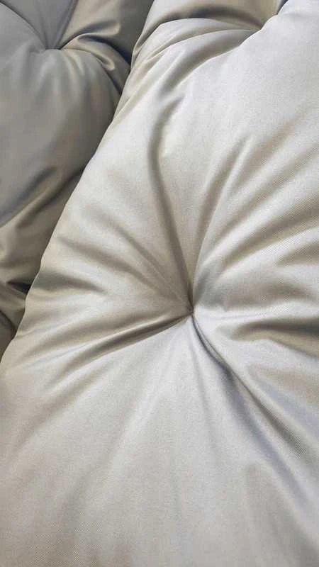 Sodo suoliuko pagalvėlė WBM Sewing, 120x60x50 cm, baltas