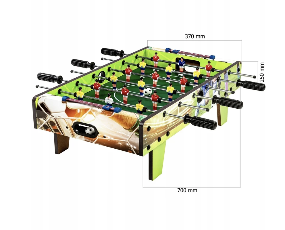 Stalo futbolas GamesPlanet, 70x37x25 cm