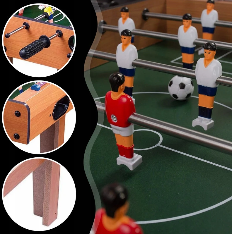 Stalo futbolas Wideshop, 65x69x37 cm