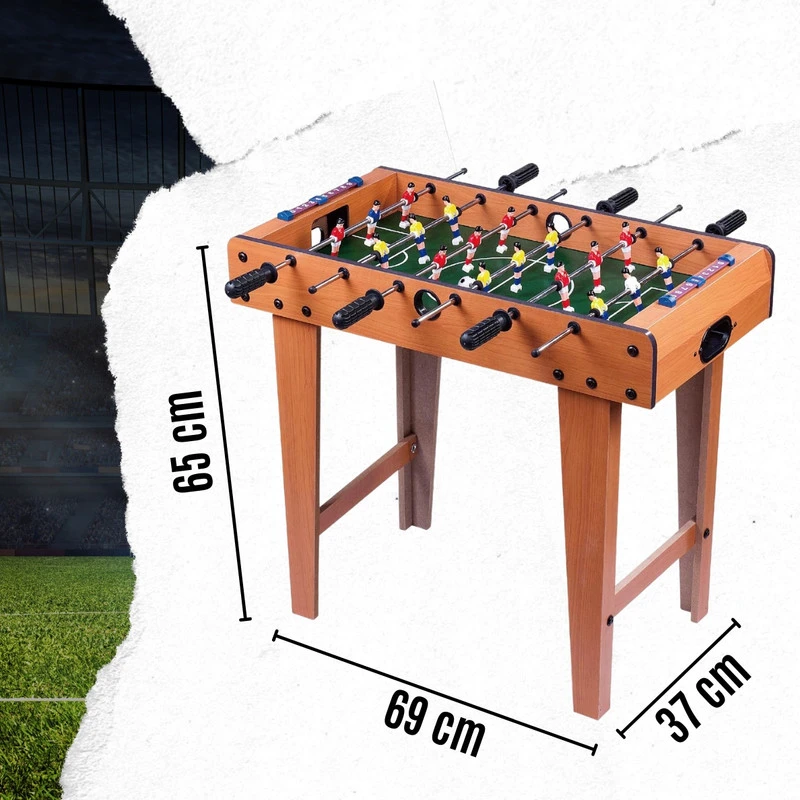 Stalo futbolas Wideshop, 65x69x37 cm