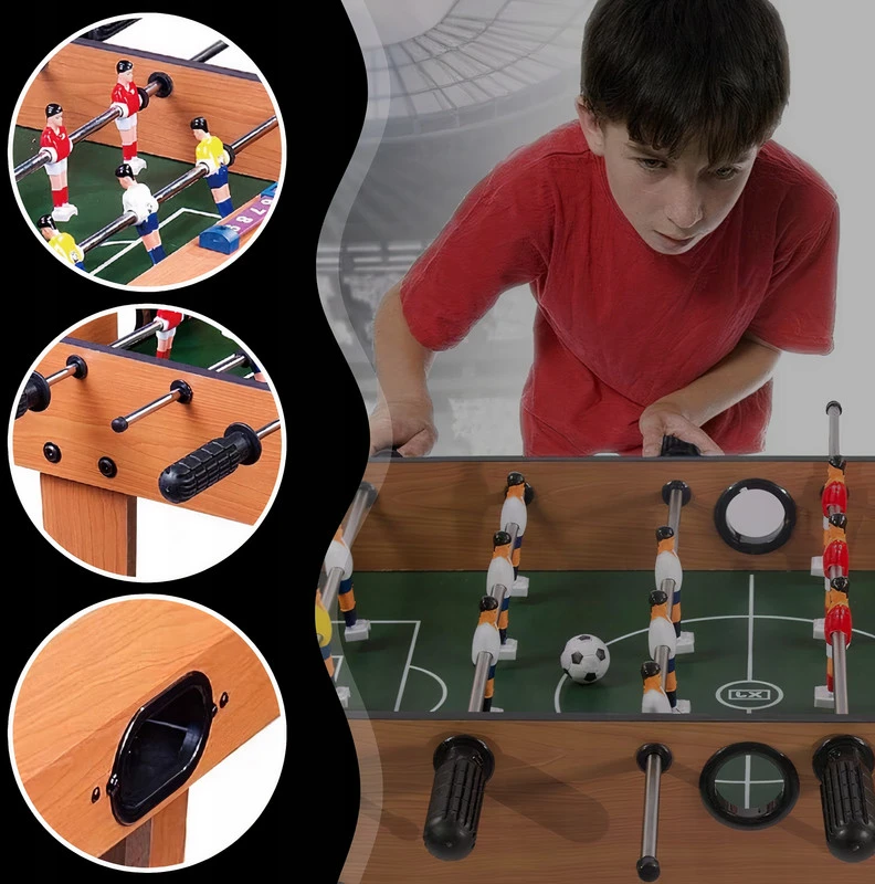 Stalo futbolas Wideshop, 65x69x37 cm