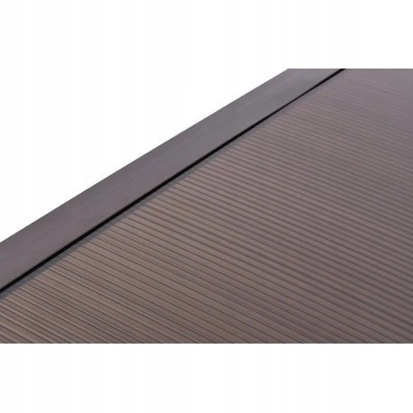 Gockowiak Bipohome "Eko" plastikinis baldakimas 80x150 cm - rudas