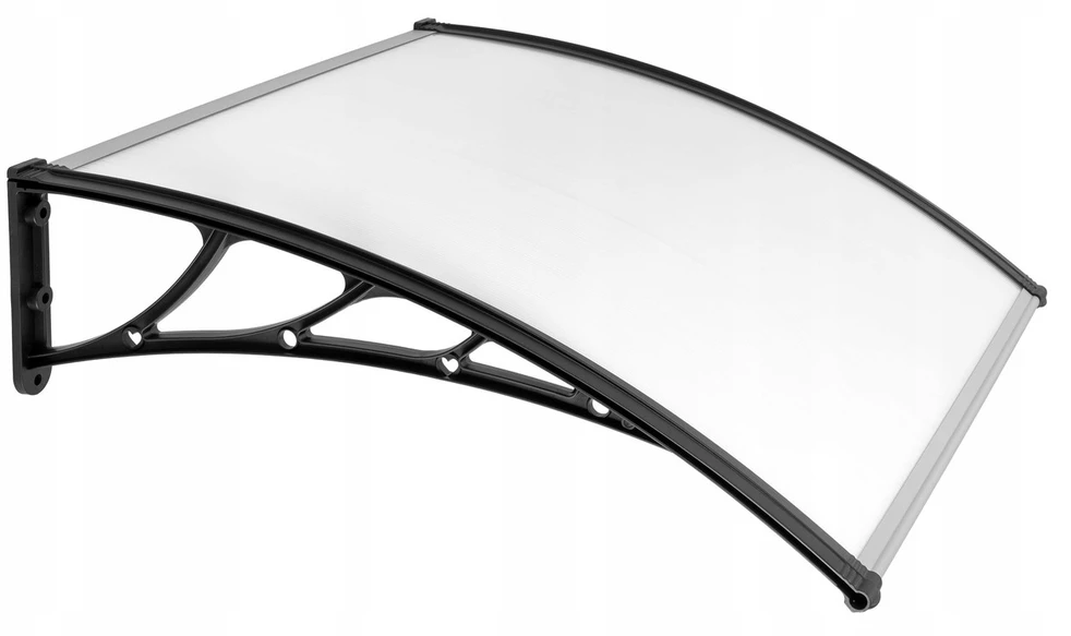 Gockowiak Bipohome "Eko" plastikinis stogelis 80x150 cm - juodas