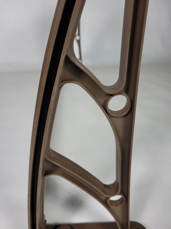 Stogelis virš durų Metal-gum, 100x60 cm, rudas