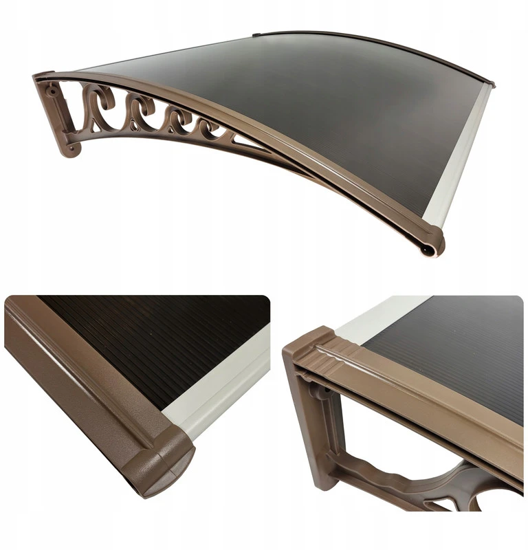 Stogelis virš durų Metal-gum, 100x60 cm