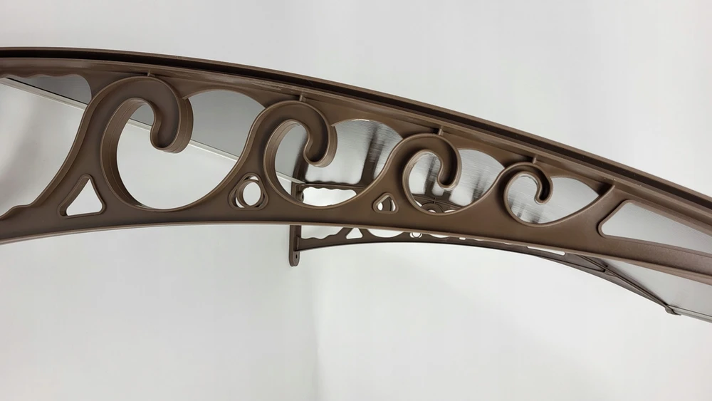 Stogelis virš durų Metal-gum, 200x120 cm