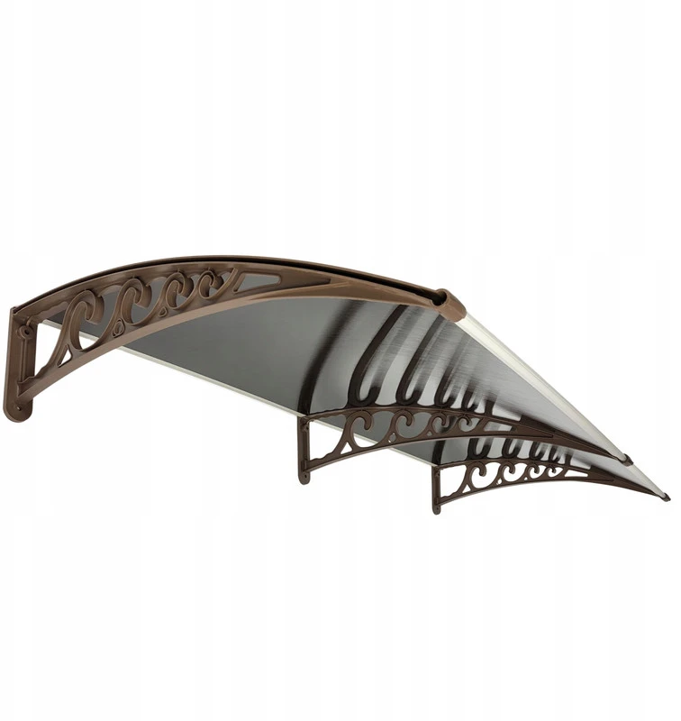 Stogelis virš durų Metal-gum, 200x80 cm, rudas