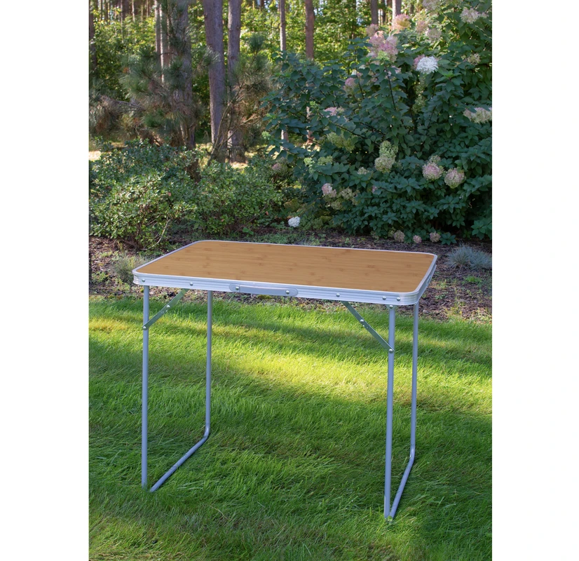 Sulankstomas turistinis stalas Jumi, 80x60x70 cm
