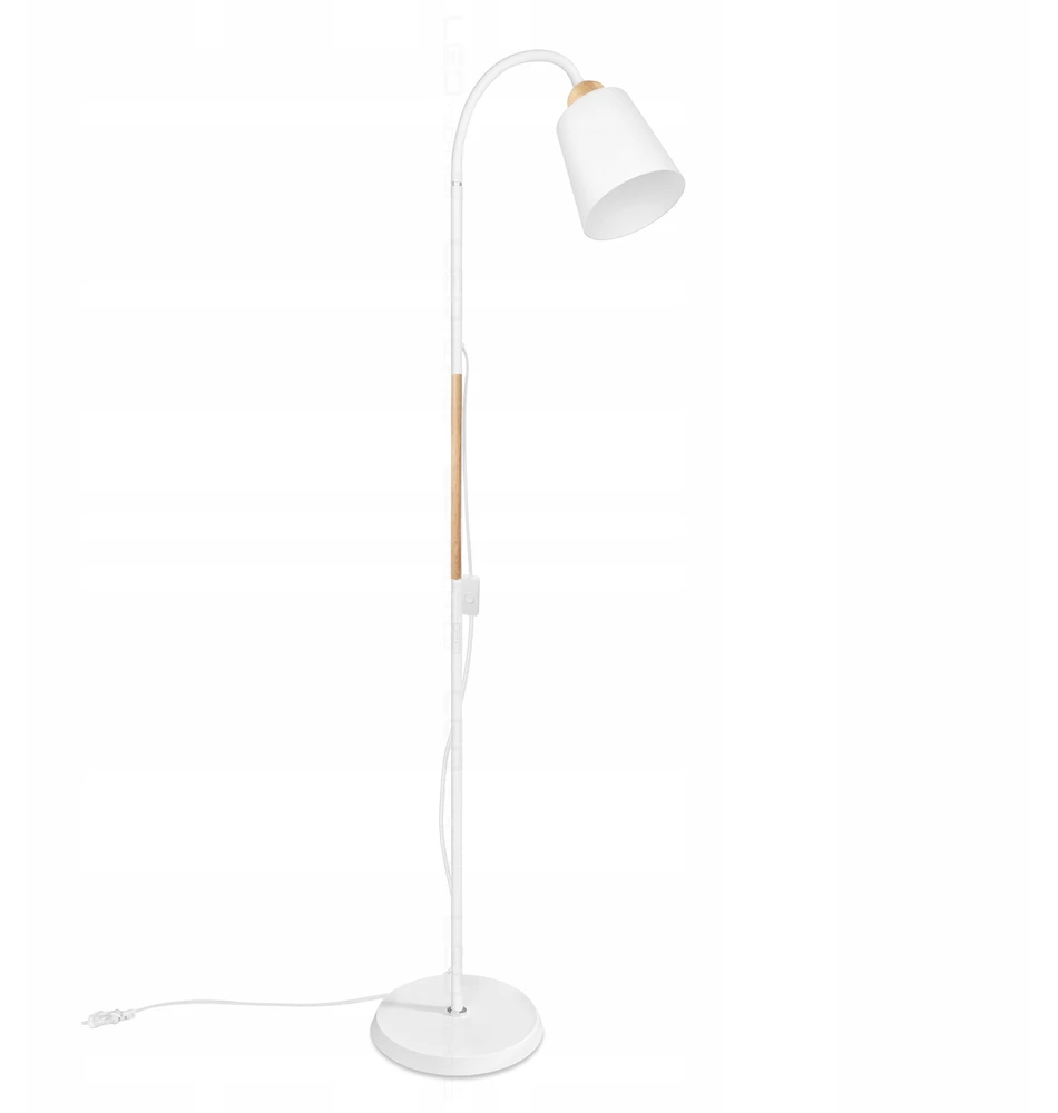 Toršeras LEDTechnics, 170 cm, baltas/rudas