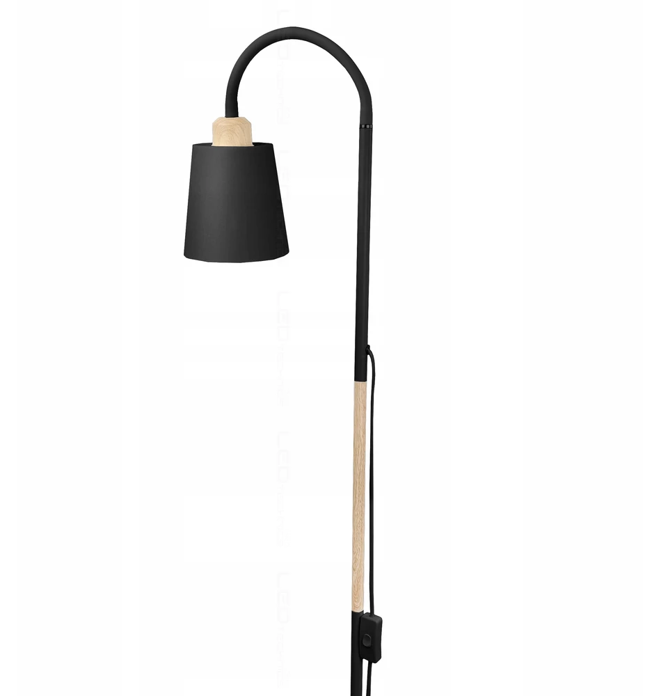 Toršeras LEDTechnics, 170 cm, rudas/juodas
